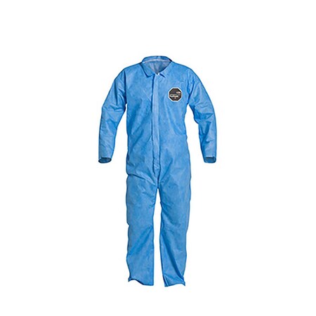 Dupont PROSHIELD 10, COVERALL, ZIPPER FRONT, 25PK PB120SBU6X002500